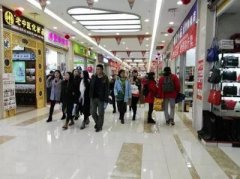 商场人流量变化统计图
