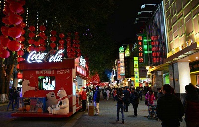 夜市街人流量分析