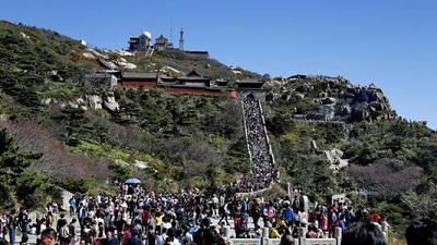 泰山清明节客流量数据