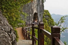 重庆云阳龙缸景区年客流量统计